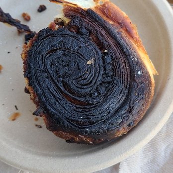 CoffeeShop - Burnt cinnamon roll. - Coffee & Tea Near Me - San Francisco, California