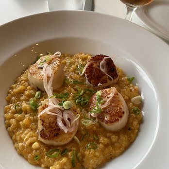 Kapa Hale - Scallops and risotto special- thumbs up! - Hawaiian Near Me - Honolulu, Hawaii