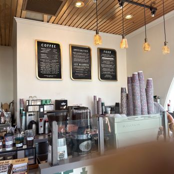 Cajé Coffee Roasters - Inside and menu - Coffee & Tea Near Me - Santa Barbara, California