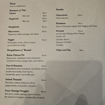 Olohana Brewpub By Kalihi Beer - Menu - Brewpubs Near Me - Honolulu, Hawaii