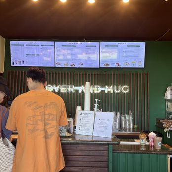 Clover and Mug - Bad picture of the menu but you get the idea. Check out the website. - Coffee & Tea Near Me - Kailua-Kona, Hawaii Clover and Mug - Bad picture of the menu but you get the idea. Check out the website. - Coffee & Tea Near Me - Kailua-Kona, Hawaii