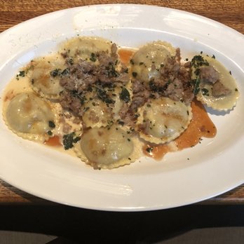 SOHO Restaurant - Apple & Sausage Ravioli - American Near Me - Atlanta, Georgia SOHO Restaurant - Apple & Sausage Ravioli - American Near Me - Atlanta, Georgia