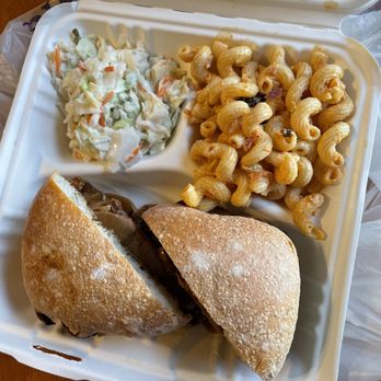 John Fazio BBQ & Pizza - Brisket sandwich - Barbeque Near Me - Modena, New York