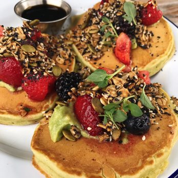 Blueys Kitchen - Winter squash pancakes - Cafes Near Me - Santa Monica, California