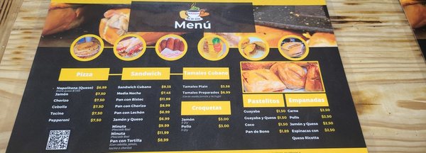 Menu photo 4 Mi Bodeguita One Sarasota, FL