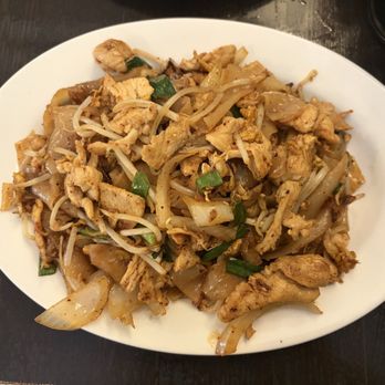 Thai House Restaurant - 43. Pan Fried Noodles (Gai Kua) - Thai Near Me - Mesa, Arizona Thai House Restaurant - 43. Pan Fried Noodles (Gai Kua) - Thai Near Me - Mesa, Arizona