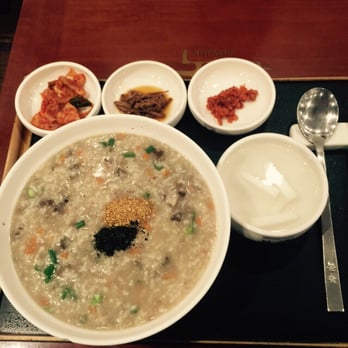 Bonjuk - Beef with octopus porridge - Korean Near Me - Flushing, New York Bonjuk - Beef with octopus porridge - Korean Near Me - Flushing, New York