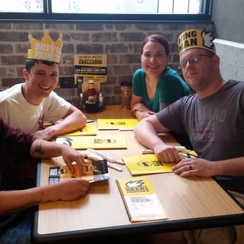 Buffalo Wild Wings - The kids were acting up, so we got them Princess Crowns. Dad got "Wingman," his look out for the youngin's!! - Chicken Wings Near Me - Silverdale, Washington