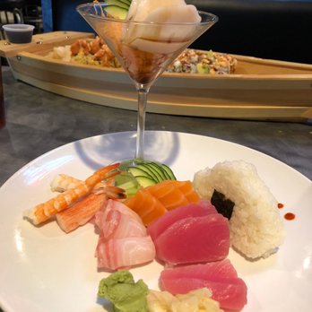 Hyde Out - Charisi and rolls on the boat. - Sushi Bars Near Me - Akron, Ohio