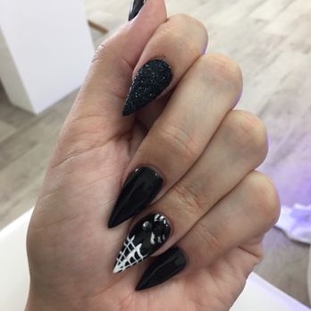 The Beauty Bar Affair - Full set with gel polish and design!!! Obsessed!!! - Hair Salons Near Me - Miami, Florida The Beauty Bar Affair - Full set with gel polish and design!!! Obsessed!!! - Hair Salons Near Me - Miami, Florida