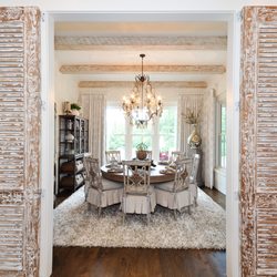 Outrageous Interiors - Farmhouse style dining room by the Outrageous Interiors Design Team