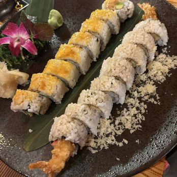 YamaChen's Sushi - Spicy California Roll and Shrimp Tempura Roll - Sushi Bars Near Me - Virginia Beach, Virginia YamaChen's Sushi - Spicy California Roll and Shrimp Tempura Roll - Sushi Bars Near Me - Virginia Beach, Virginia