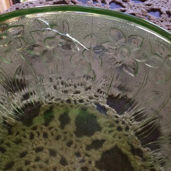 School Days Antique Mall - Over the years i've purchased several items. Unfortunately this time after i got home with this vaseline bowl, this crack was discovered. - Antiques Near Me - Sturtevant, Wisconsin School Days Antique Mall - Over the years i've purchased several items. Unfortunately this time after i got home with this vaseline bowl, this crack was discovered. - Antiques Near Me - Sturtevant, Wisconsin