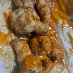 Domino's Pizza - Undercooked colorless chicken wings