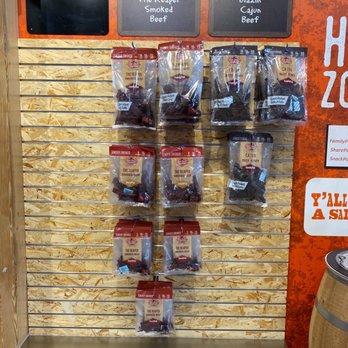 Beef Jerky Experience - a display of beef jerky items - Meat Shops Near Me - Kansas City, Kansas Beef Jerky Experience - a display of beef jerky items - Meat Shops Near Me - Kansas City, Kansas