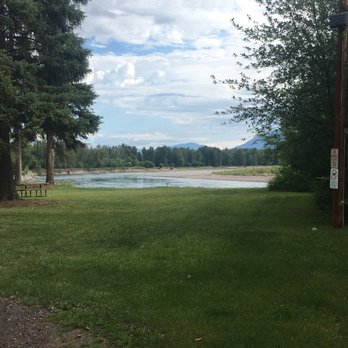 Spruce Park On the River RV Park - Pretty grassy areas. - RV Parks Near Me - Kalispell, Montana Spruce Park On the River RV Park - Pretty grassy areas. - RV Parks Near Me - Kalispell, Montana