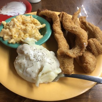 Mel's Place - Catfish fillets, Mac and cheese, mashed potatoes - Breakfast & Brunch Near Me - Boyd, Texas Mel's Place - Catfish fillets, Mac and cheese, mashed potatoes - Breakfast & Brunch Near Me - Boyd, Texas