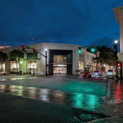 Walgreens - Nighttime photo of the Downtown Charleston Walgreens at Calhoun and King Streets.