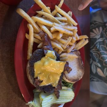 Tater Patch - Cheeseburger with fries - Breakfast & Brunch Near Me - Rolla, Missouri Tater Patch - Cheeseburger with fries - Breakfast & Brunch Near Me - Rolla, Missouri