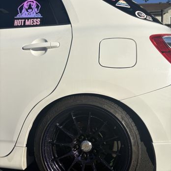 Bradford Powder Coating - Final product on car! - Powder Coating Near Me - Chula Vista, California