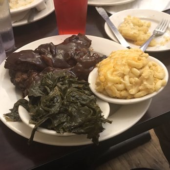 Amy Ruth's - The Nate Robinson (pork ribs) with Mac 'n Cheese and collard greens - Southern Near Me - New York, New York