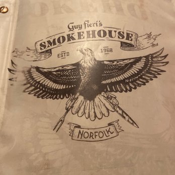 Guy Fieri's Smokehouse - Menu - Smokehouse Near Me - Norfolk, Virginia