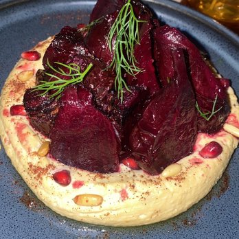 LÝRA - Hummus & Charred Beets - Greek Near Me - Chicago, Illinois LÝRA - Hummus & Charred Beets - Greek Near Me - Chicago, Illinois