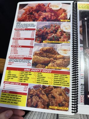 Menu photo 3 Wing Daddy's Sauce House Corinth, TX
