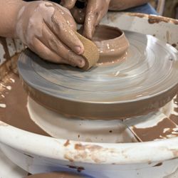 Pottery Wheel Try-It Class for PTA