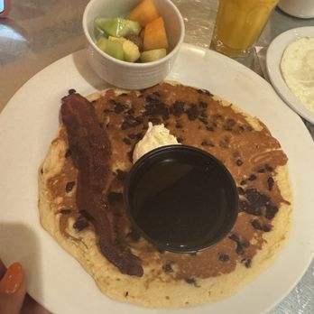 Hash House A Go Go - Chocolate chip pancakes - New American Near Me - Las Vegas, Nevada Hash House A Go Go - Chocolate chip pancakes - New American Near Me - Las Vegas, Nevada