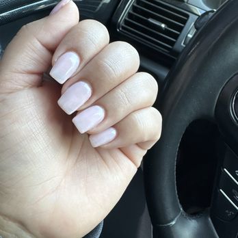 Creekbridge Nails Spa - builder gel color:milkypink - Nail Salons Near Me - Salinas, California