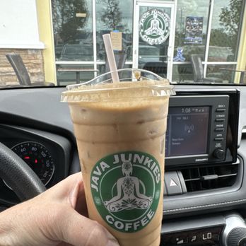 Java Junkies Coffee - Nutty Buddy with Oat milk! - Coffee & Tea Near Me - Oviedo, Florida