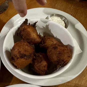 Lili's Restaurant and Bar - Yummy Crab Hush Puppies -- a fair amount of crab too! - Seafood Near Me - Savannah, Georgia