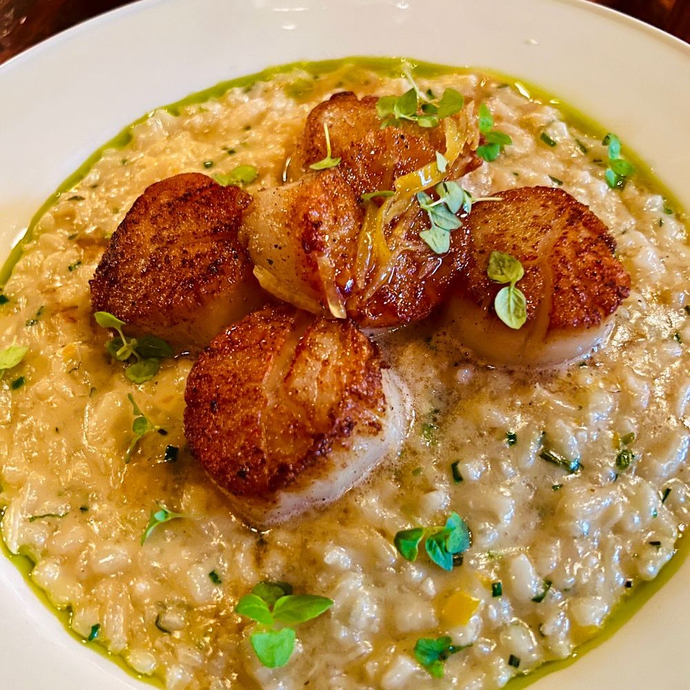 Circa 1922 - Seared Maine Scallops - Tapas Bars Near Me - Wilmington, North Carolina Circa 1922 - Seared Maine Scallops - Tapas Bars Near Me - Wilmington, North Carolina