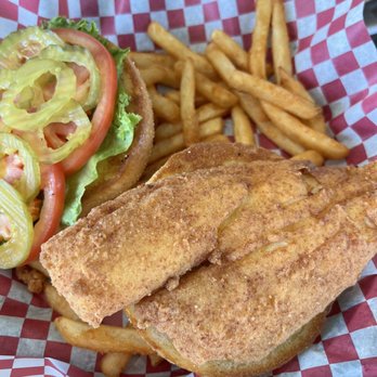 Shrimp Shack Seafood Kitchen - Founder sandwich with fries. Drink included. $11. 10/24/22 - Seafood Near Me - Orange Park, Florida Shrimp Shack Seafood Kitchen - Founder sandwich with fries. Drink included. $11. 10/24/22 - Seafood Near Me - Orange Park, Florida