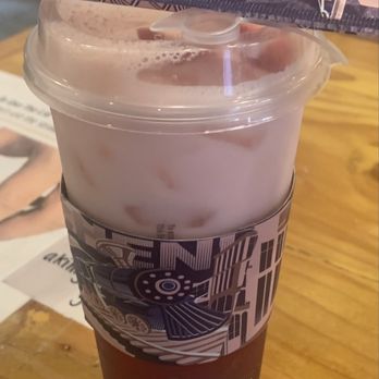 Akihi - Pinky Drink with boba & coconut milk - Bubble Tea Near Me - Metuchen, New Jersey Akihi - Pinky Drink with boba & coconut milk - Bubble Tea Near Me - Metuchen, New Jersey
