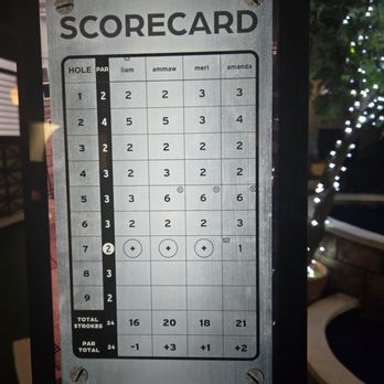 Puttery - Really scoreboards that continue with you whole game. - Mini Golf Near Me - The Colony, Texas Puttery - Really scoreboards that continue with you whole game. - Mini Golf Near Me - The Colony, Texas