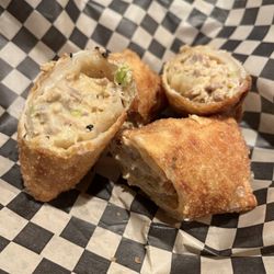 Terrace Tavern - Red Hot & Blue Cheese Egg Rolls (Buffalo chicken)