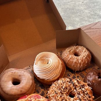 The Salty Donut - Traditional Glazed Texas Chocolate Sheet Cake Horchata Donut Churro & Dulce De Leche Star - Donuts Near Me - Dallas, Texas The Salty Donut - Traditional Glazed Texas Chocolate Sheet Cake Horchata Donut Churro & Dulce De Leche Star - Donuts Near Me - Dallas, Texas