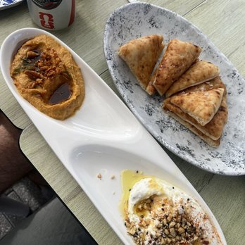 BARCA Pier & Wine Bar - CHOOSE TWO DIPS - Mediterranean Near Me - Alexandria, Virginia