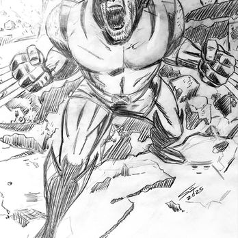 The Draw Studios - Savage Wolverine - Art Classes Near Me - Canoga Park, California