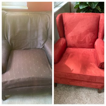 Ellet Upholstery - Before and after - Furniture Reupholstery Near Me - Akron, Ohio