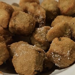 Fresh fried okra Fresh fried okra