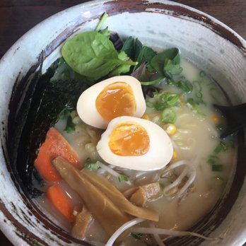 Genki Ramen - Genki Veggie Ramen with Egg - Ramen Near Me - Mason, Ohio Genki Ramen - Genki Veggie Ramen with Egg - Ramen Near Me - Mason, Ohio