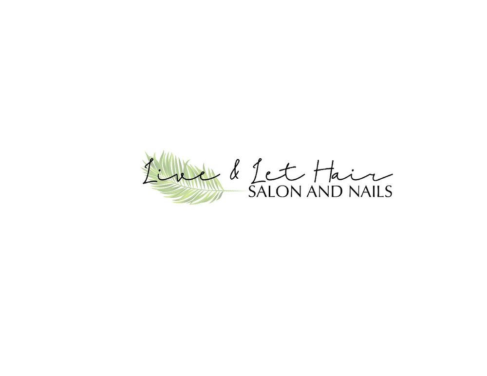 Live & Let Hair Salon Logo