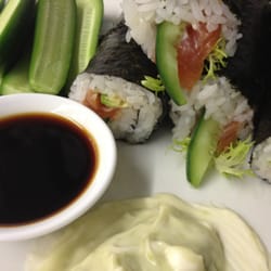 Filimex Asian Store & Cafe - Authentic Sushi Bar - Takeaway bought home.. always fresh & extra good with my added bits! ^^