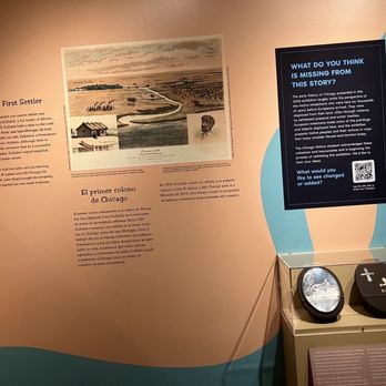 Chicago History Museum - The First Settlers - Museums Near Me - Chicago, Illinois