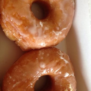 Dunkin' - Here are the ugly sticky glazed donuts that I will not eat. - Coffee & Tea Near Me - Barboursville, Virginia