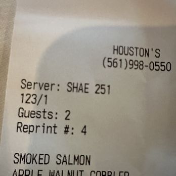 Houston's Restaurant - Shae at the Bar was outstanding ! - New American Near Me - Boca Raton, Florida Houston's Restaurant - Shae at the Bar was outstanding ! - New American Near Me - Boca Raton, Florida