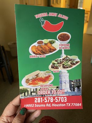 Menu photo 4 Taqueria Jamay Jalisco Houston, TX Menu photo 4 Taqueria Jamay Jalisco Houston, TX